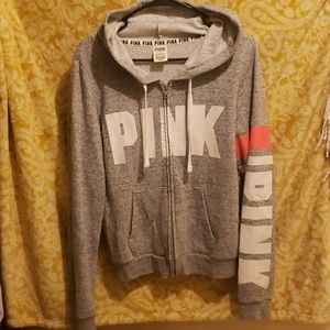 Pink hoodie